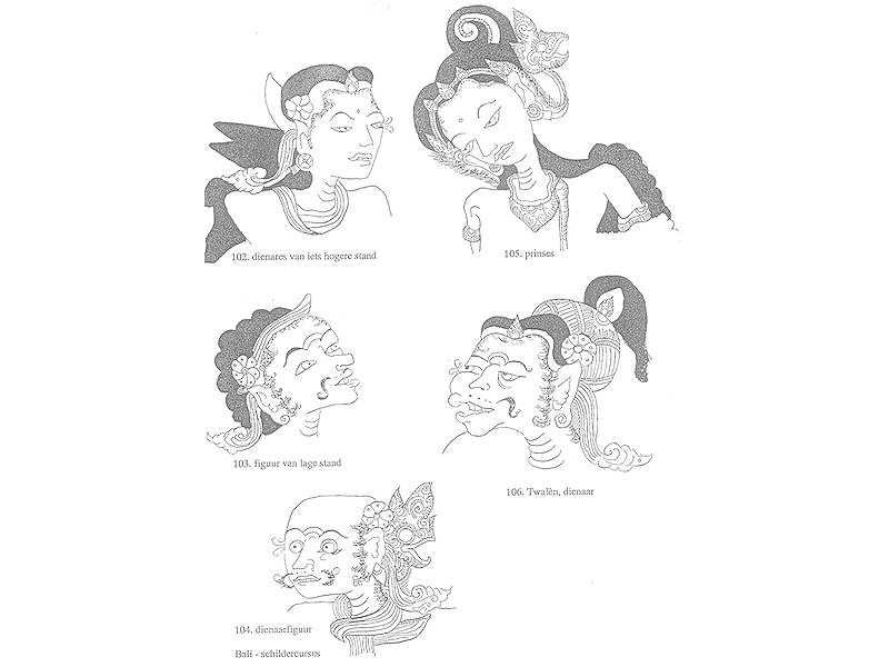 heads 3-drawings